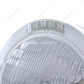 Stainless Steel Bullet Classic Headlight H6024 Bulb & LED Turn Signal - Clear Lens