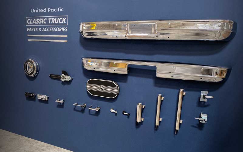 United Pacific Exterior Parts Display
