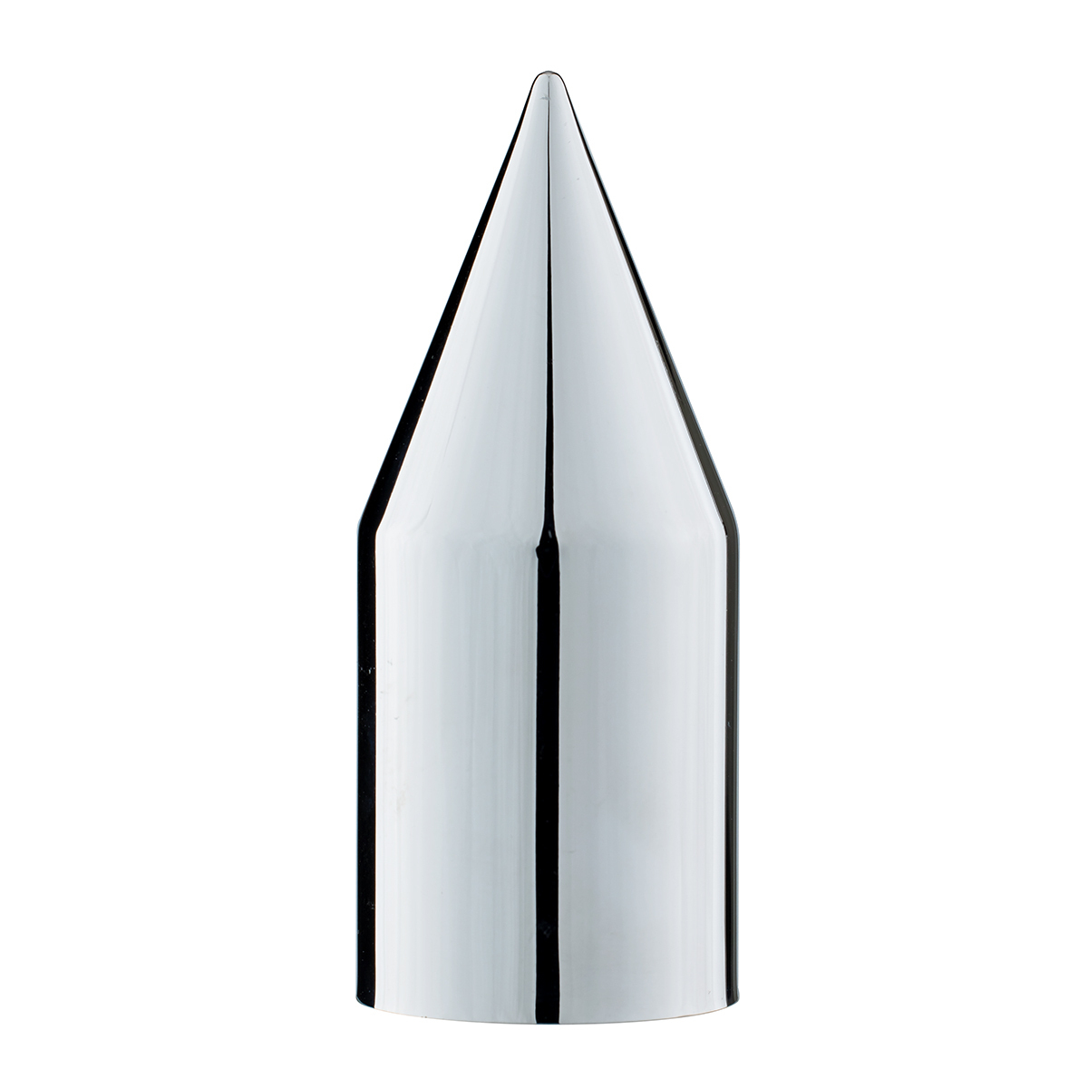 Chrome Spike Nut Cover For 2001-2014 Ford F-150- Push-On (Bulk)