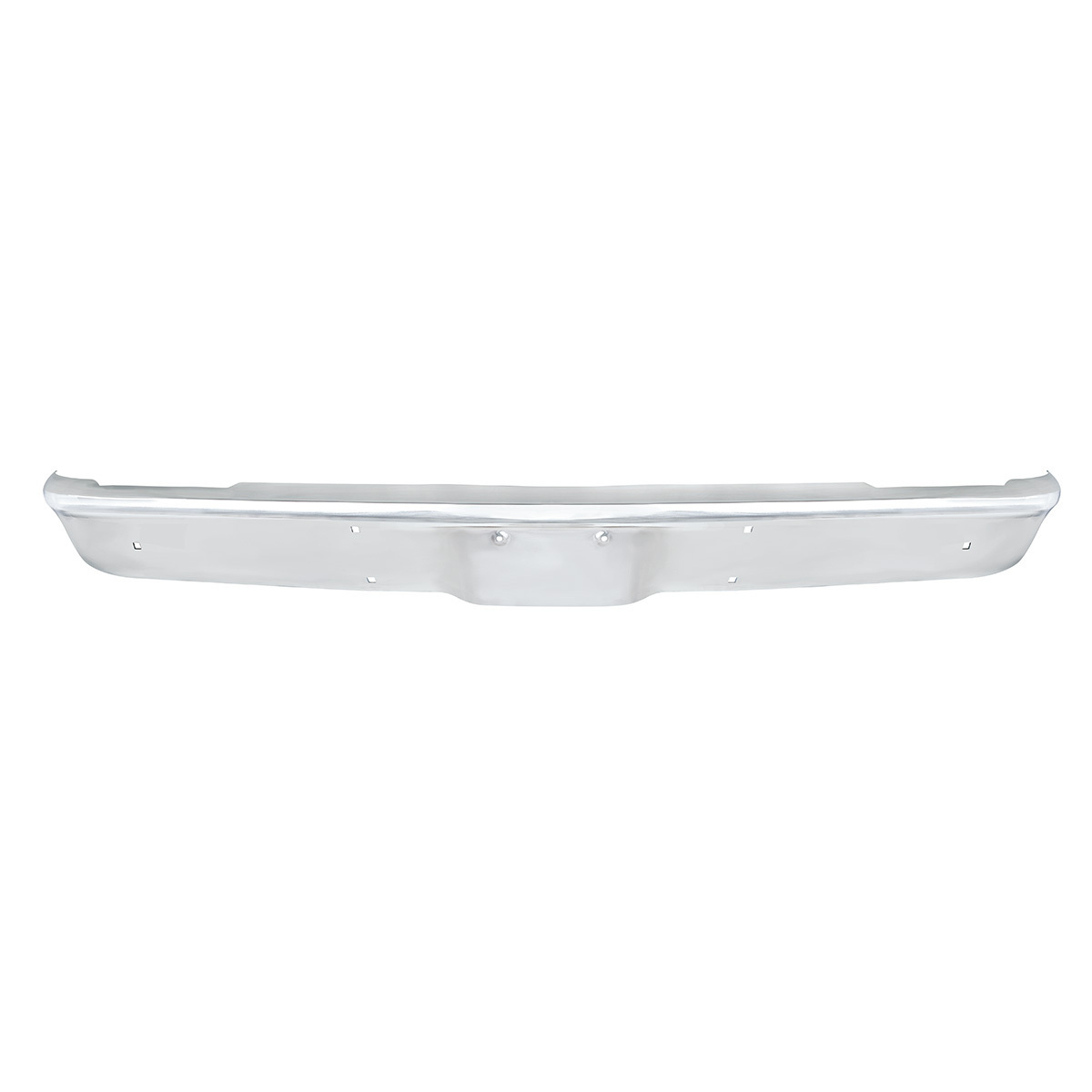 Chrome Bumper With Parking Light Recesses For 1967-72 GMC Truck, Front