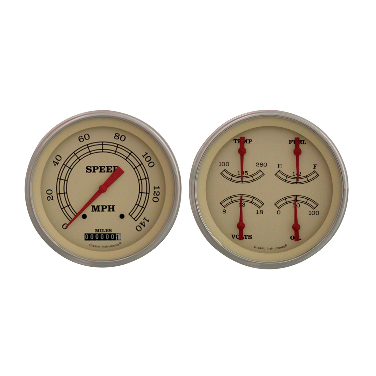 Vintage Style Gauge Package For 1947-53 GM Truck