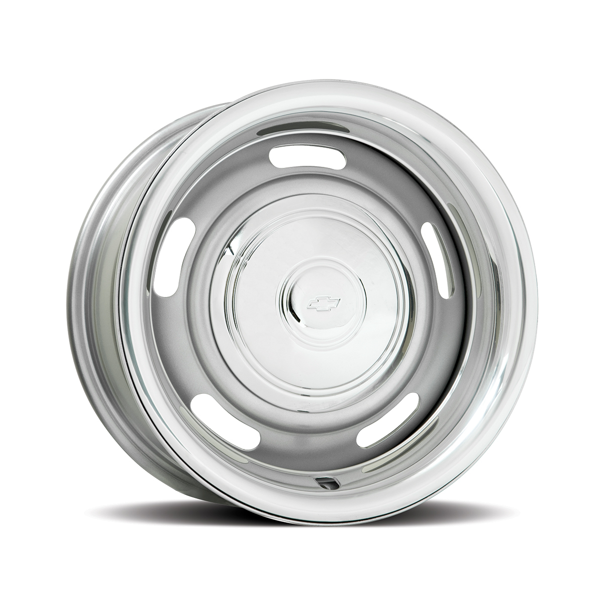 15" X 7", 5 X 4-3/4" Bolt Pattern, With 4-1/4" Backspacing 30-Series Corvette Rallye Style Wheel