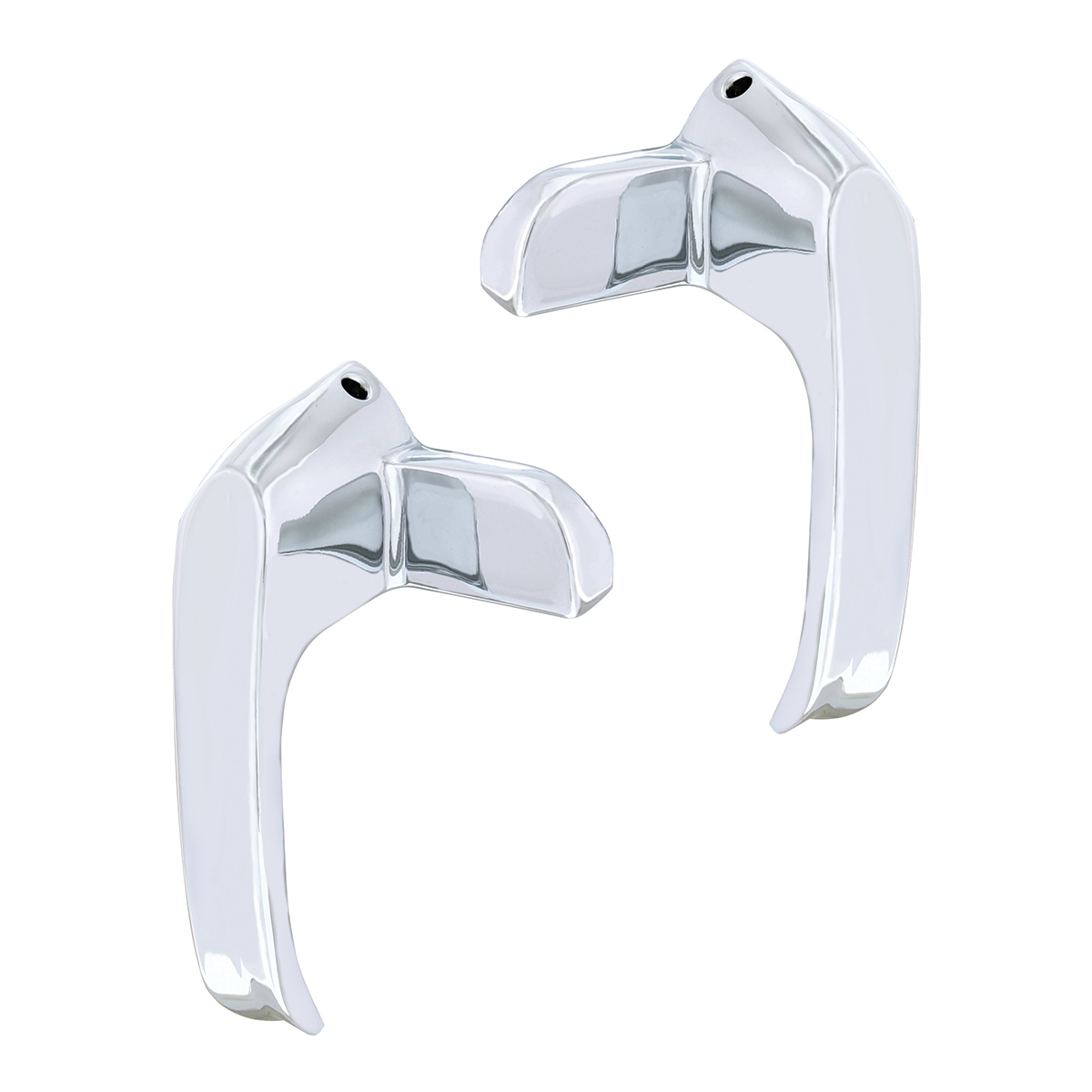Chrome Vent Window Handles For 1964.5-66 Ford Mustang (Pair)
