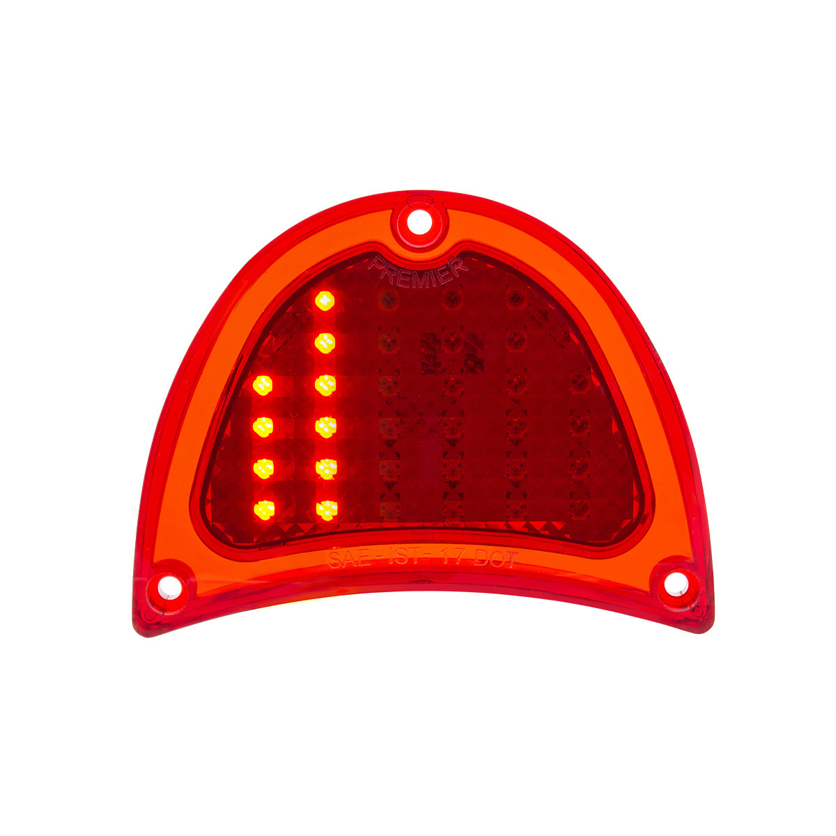 32 LED Sequential Tail Light For 1957 Chevy Passenger Car