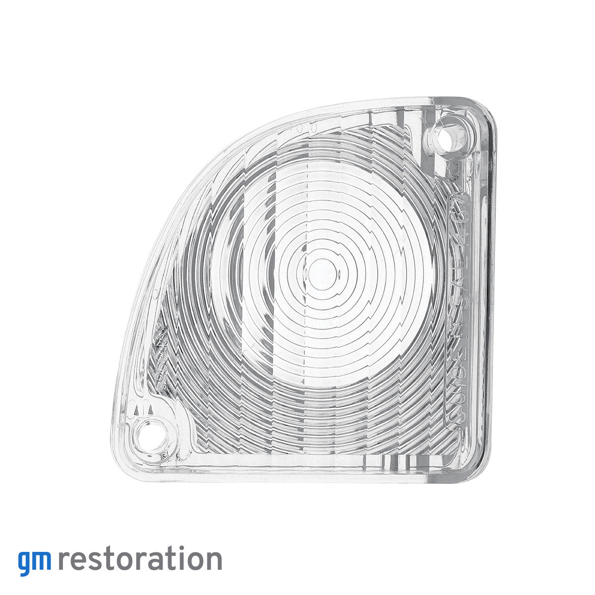 Bullseye Style Backup Light Lens For 1967-1972 Chevrolet & GMC Truck - L/H