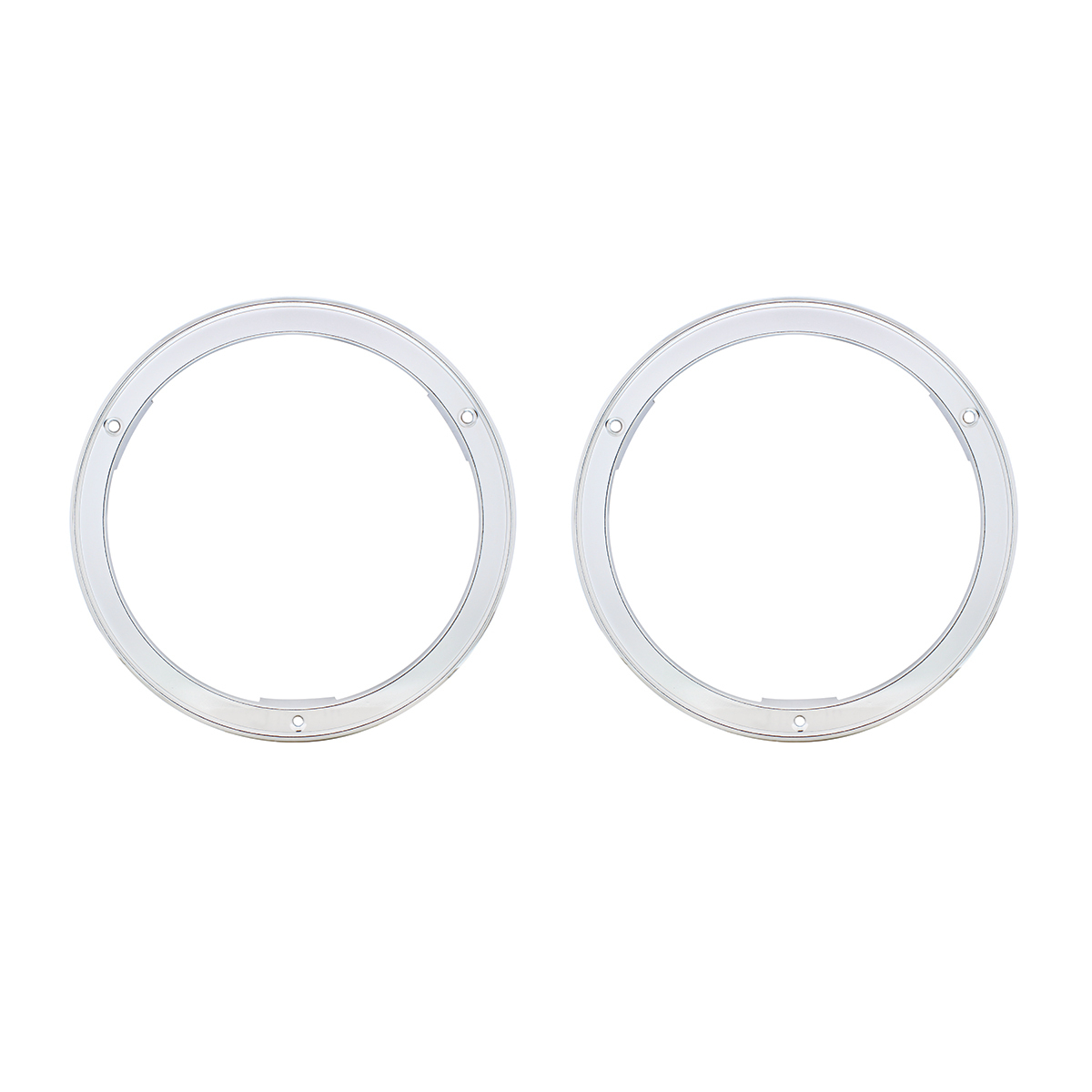 Chrome Headlight Bezel For 1963 Chevy Truck (Pair)