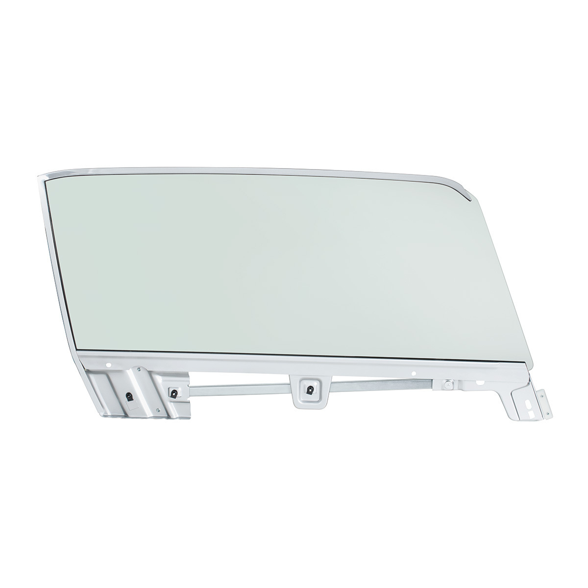 Complete Tinted Door Glass Assembly For 1967-68 Mustang Convertible - R/H