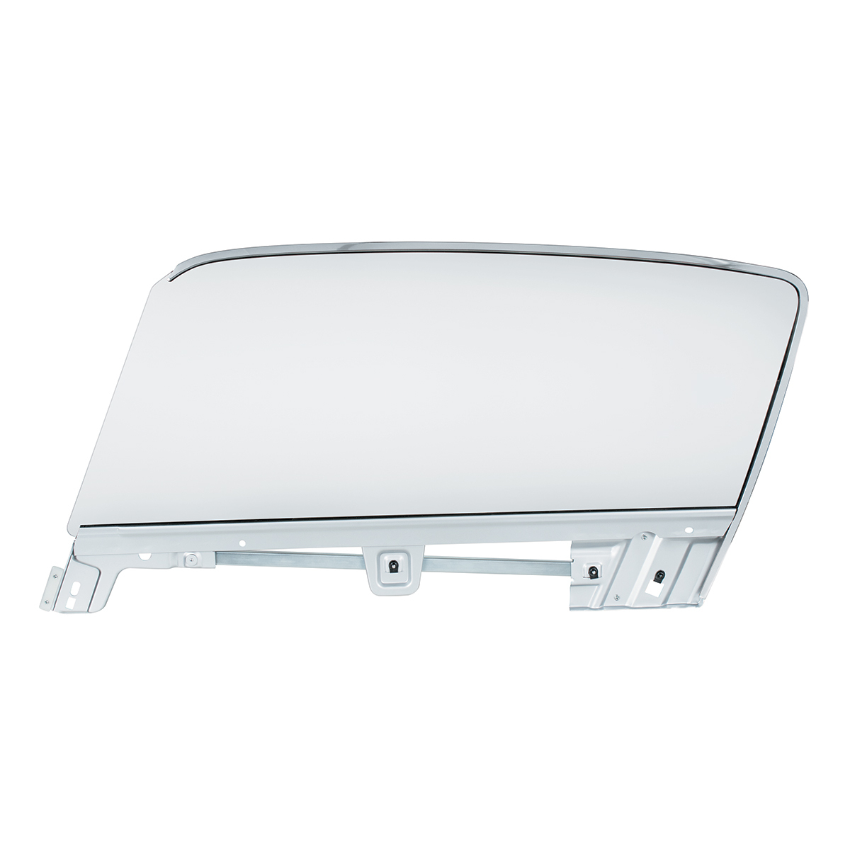 Complete Clear Door Glass Assembly For 1967-68 Ford Mustang Fastback - L/H