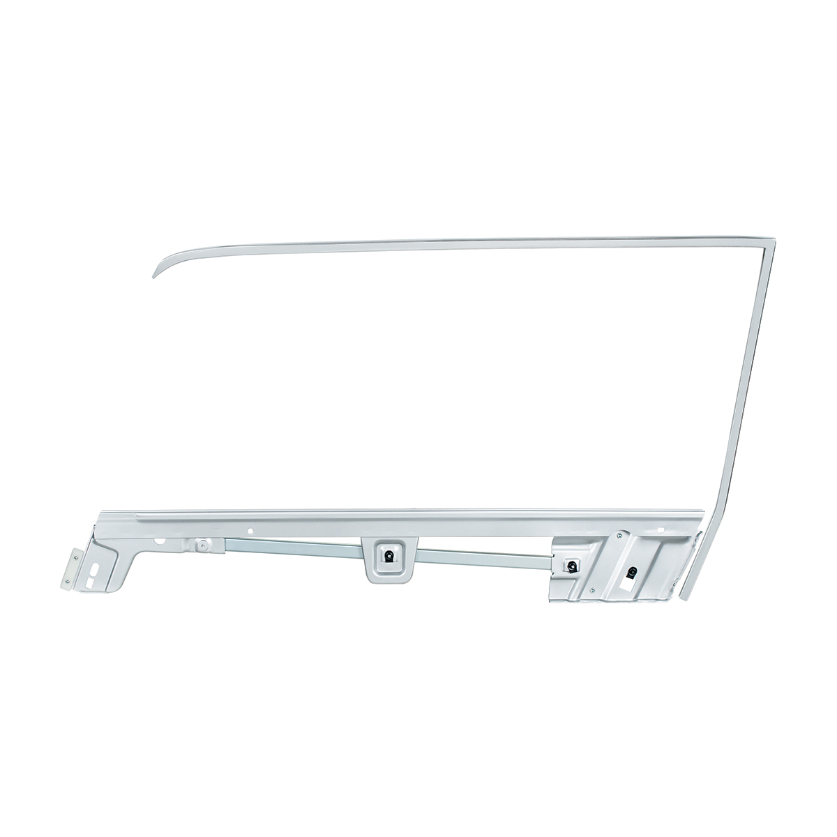 Door Glass Frame Kit For 1967-68 Ford Mustang Coupe - L/H
