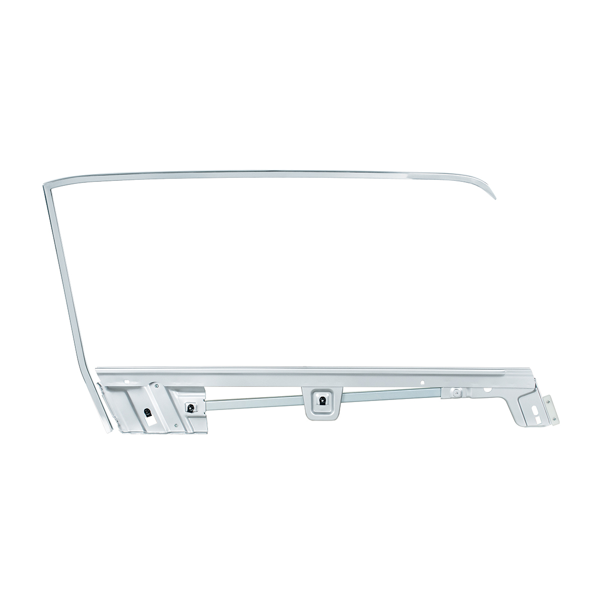 Door Glass Frame Kit For 1967-68 Ford Mustang Convertible - R/H