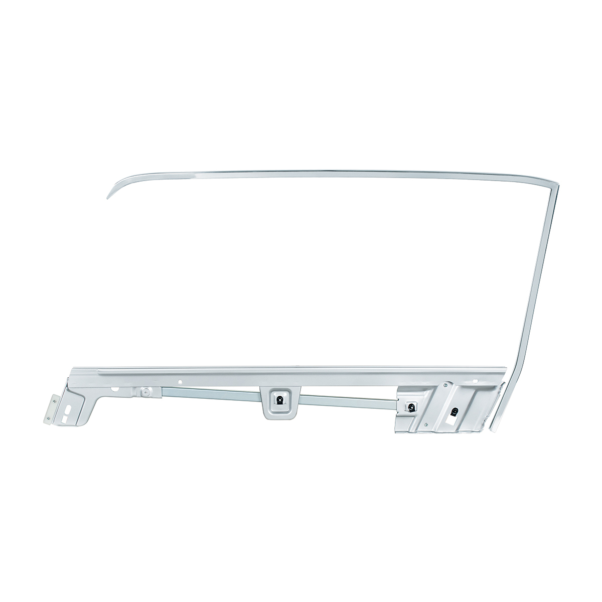 Door Glass Frame Kit For 1967-68 Ford Mustang Convertible - L/H