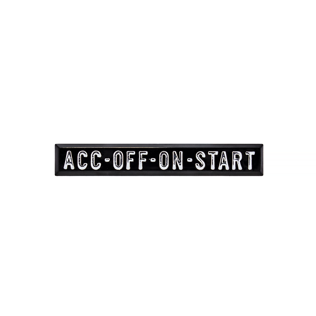 ACC-OFF-ON-START Ignition Plate for 1967-72 Chevy & GMC Truck
