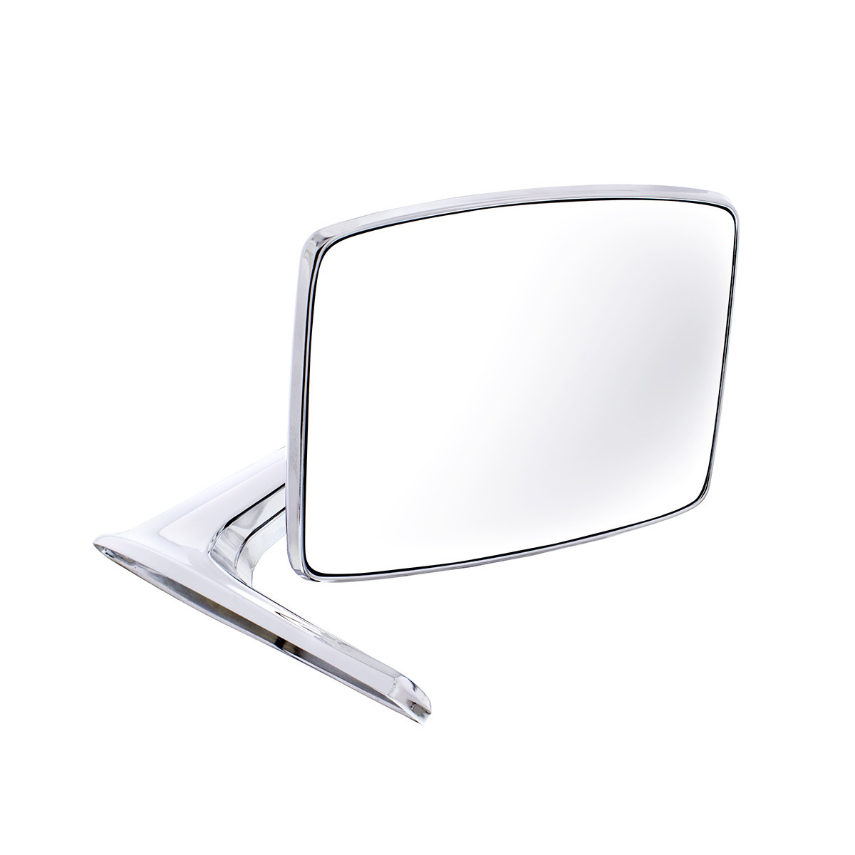 Chrome Exterior Mirror With Convex Glass For Ford Bronco (1966-1977) & Truck (1967-1979) - R/H