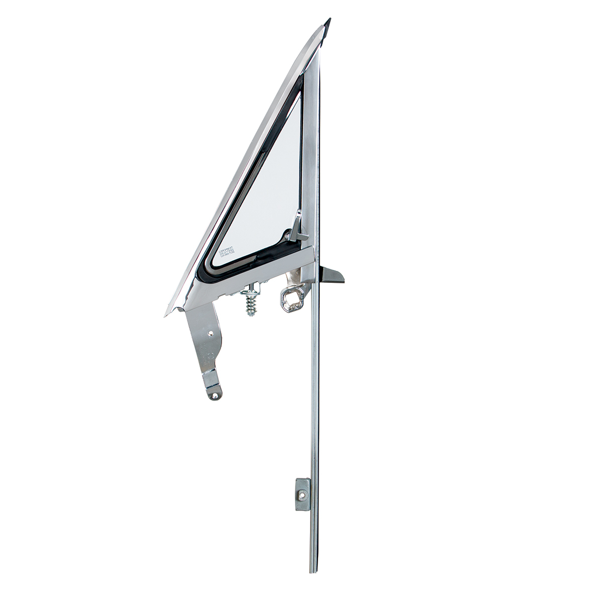 Vent Window Assembly With Non-Tinted Glass For 1967 Ford Mustang - R/H