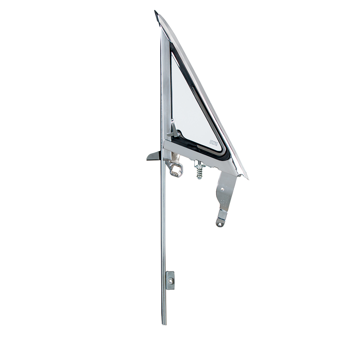 Vent Window Assembly With Non-Tinted Glass For 1967 Ford Mustang - L/H