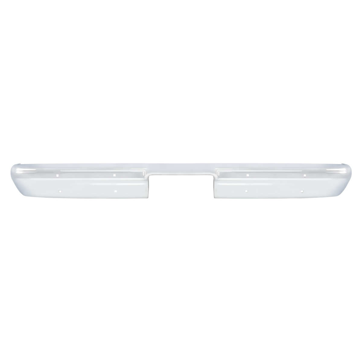Chrome Bumper Without Impact Strip Holes For 1981-1991 Chevy & GMC Truck/SUV, Rear