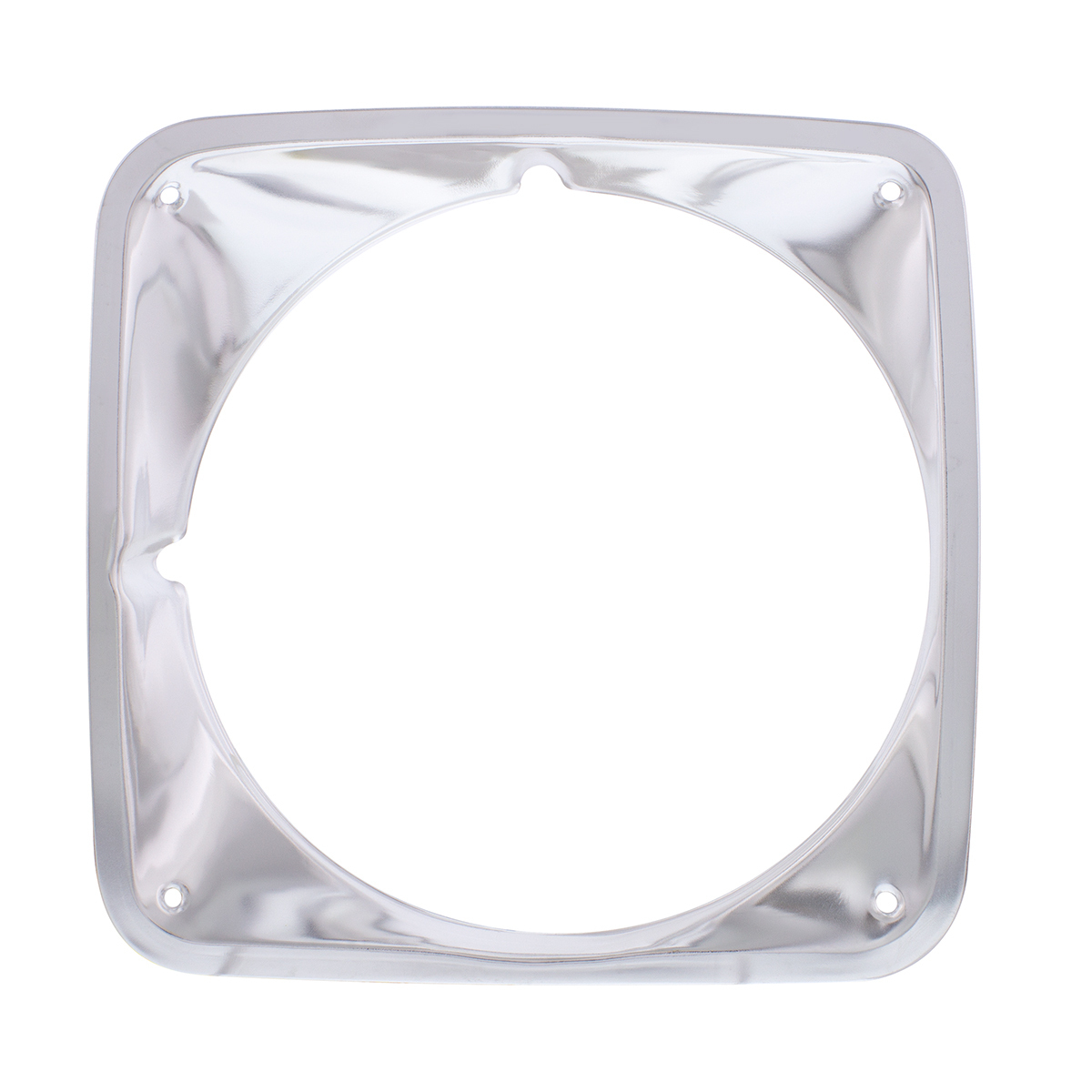 Anodized Aluminum Headlight Bezel For 1969-72 Chevy Truck - L/H