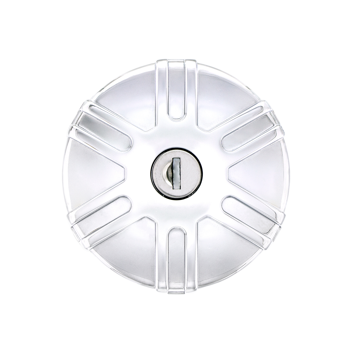 Titan Cap - Locking Gas Cap for 1947-71 Chevy and Ford - Chrome