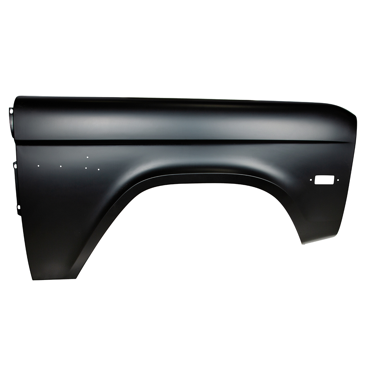 Front Fender With Sidemarker & Emblem Holes For 1970-77 Ford Bronco - R/H