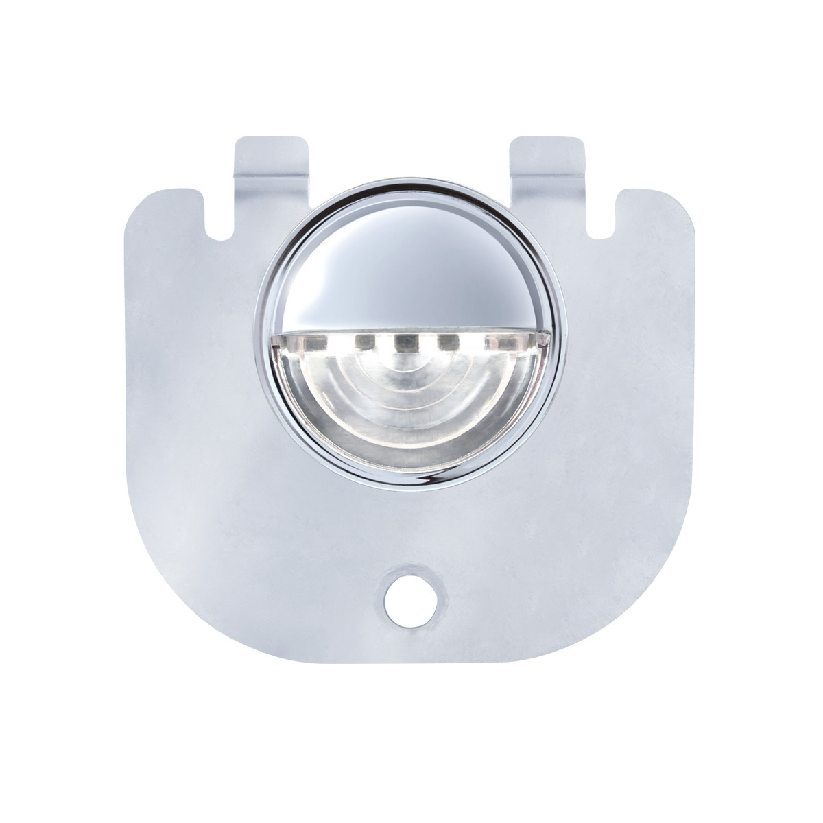 4 White LED License Plate Light With 304 Stainless Steel Bracket For 1966-77 Ford Bronco