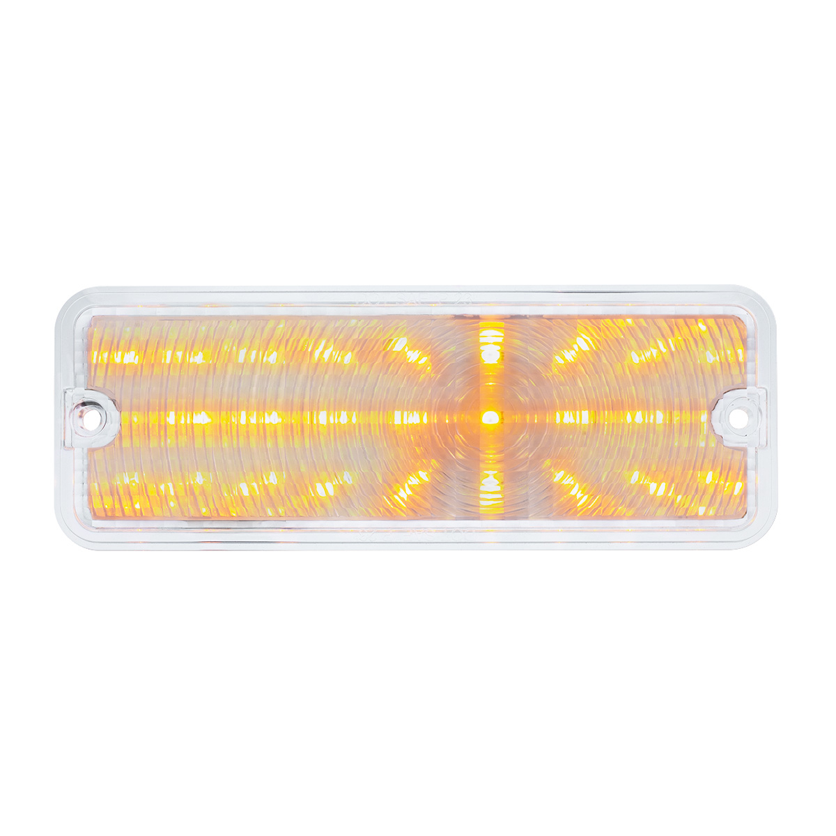 25 LED Parking Light For 1973-1977 Ford Truck-Amber LED/Clear Lens