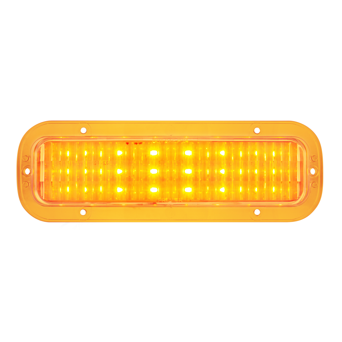 25 LED Sequential Front Parking Light For 1967-1972 GMC Truck-Amber Lens
