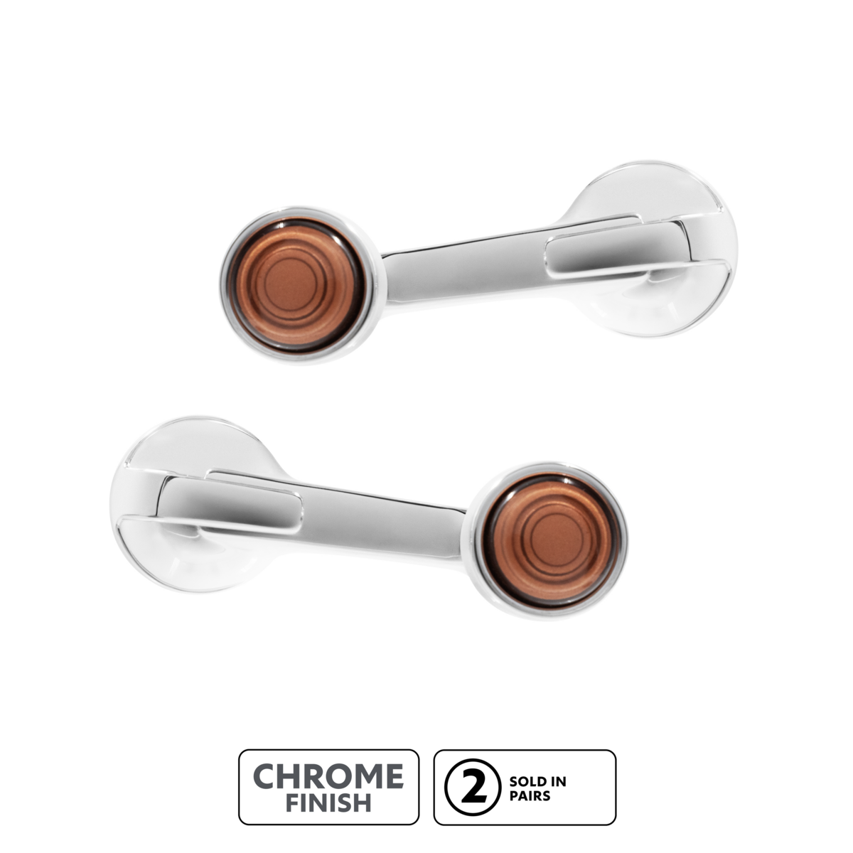Vent Window Crank With Chrome Knob For 1942-1948 Chevrolet Passenger Car(Pair)