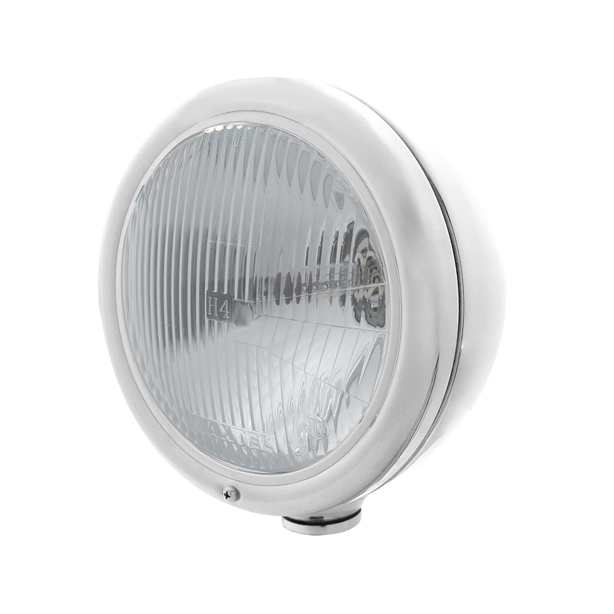 Chrome Classic Headlight H4 Bulb