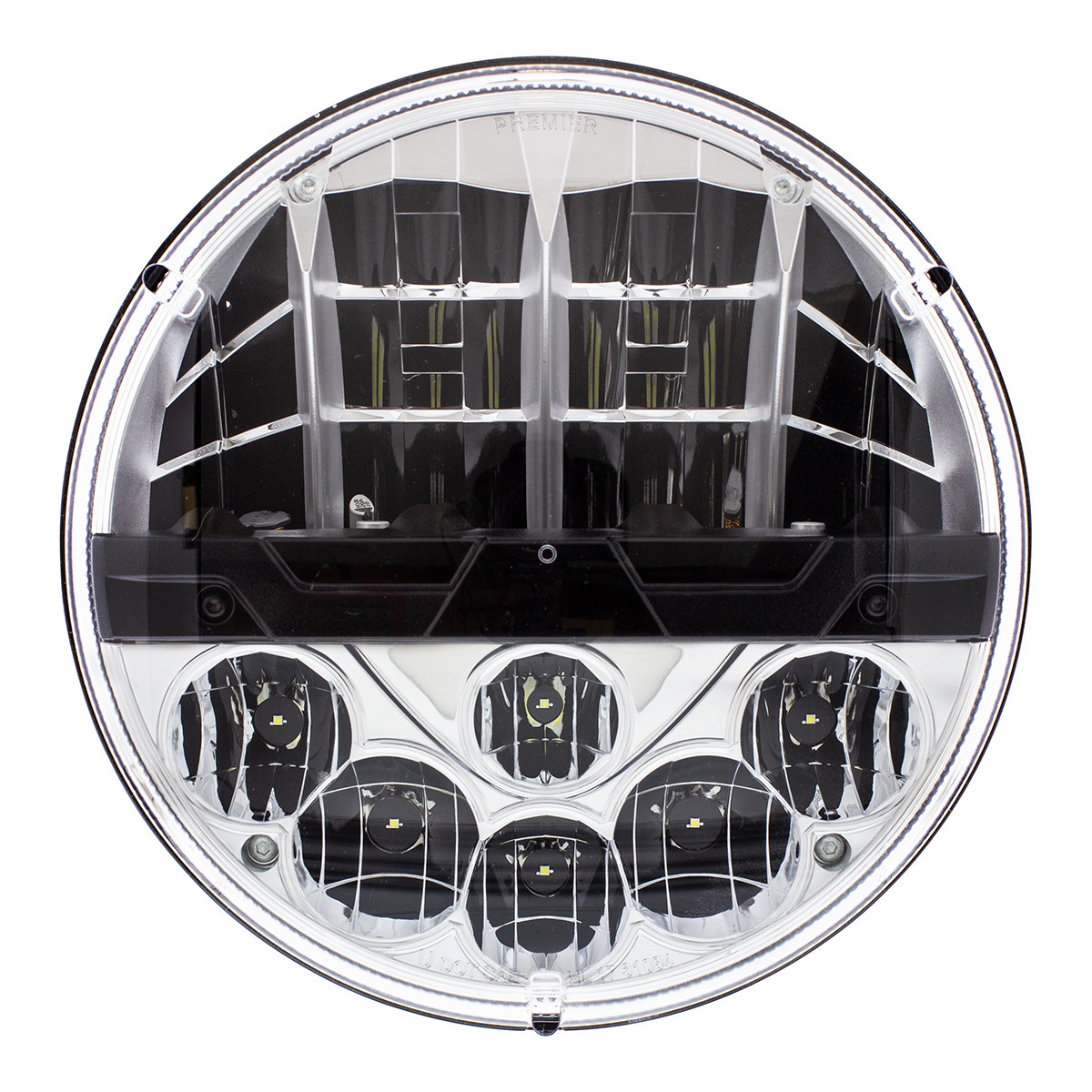 ULTRALIT - High Power LED 7" Headlight With Polycarbonate Lens & Housing