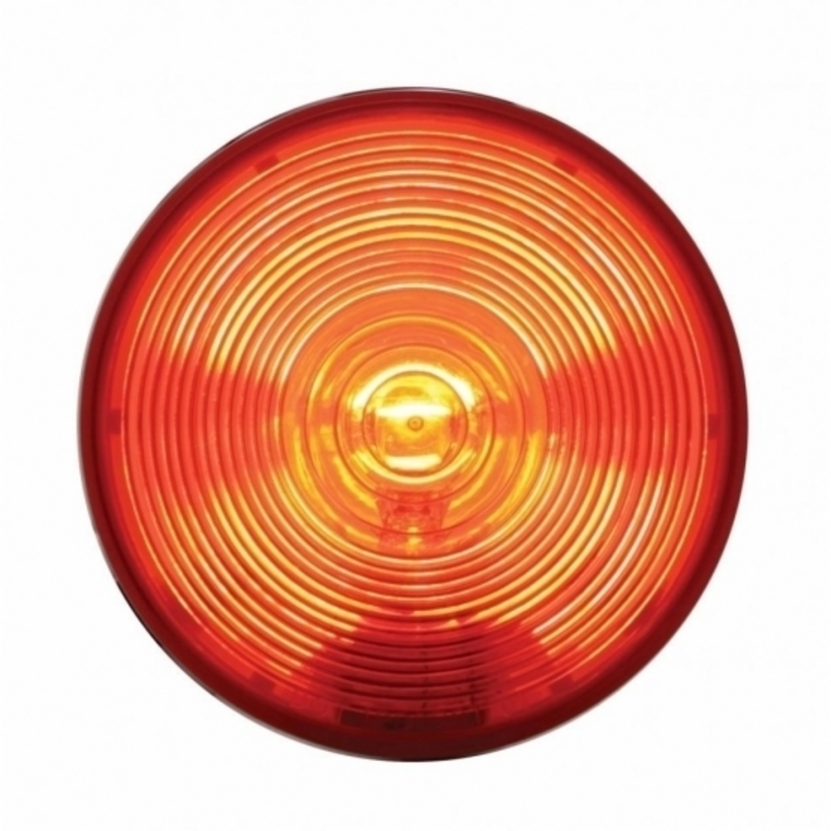 4" Round Light (Stop, Turn & Tail) - Red Lens