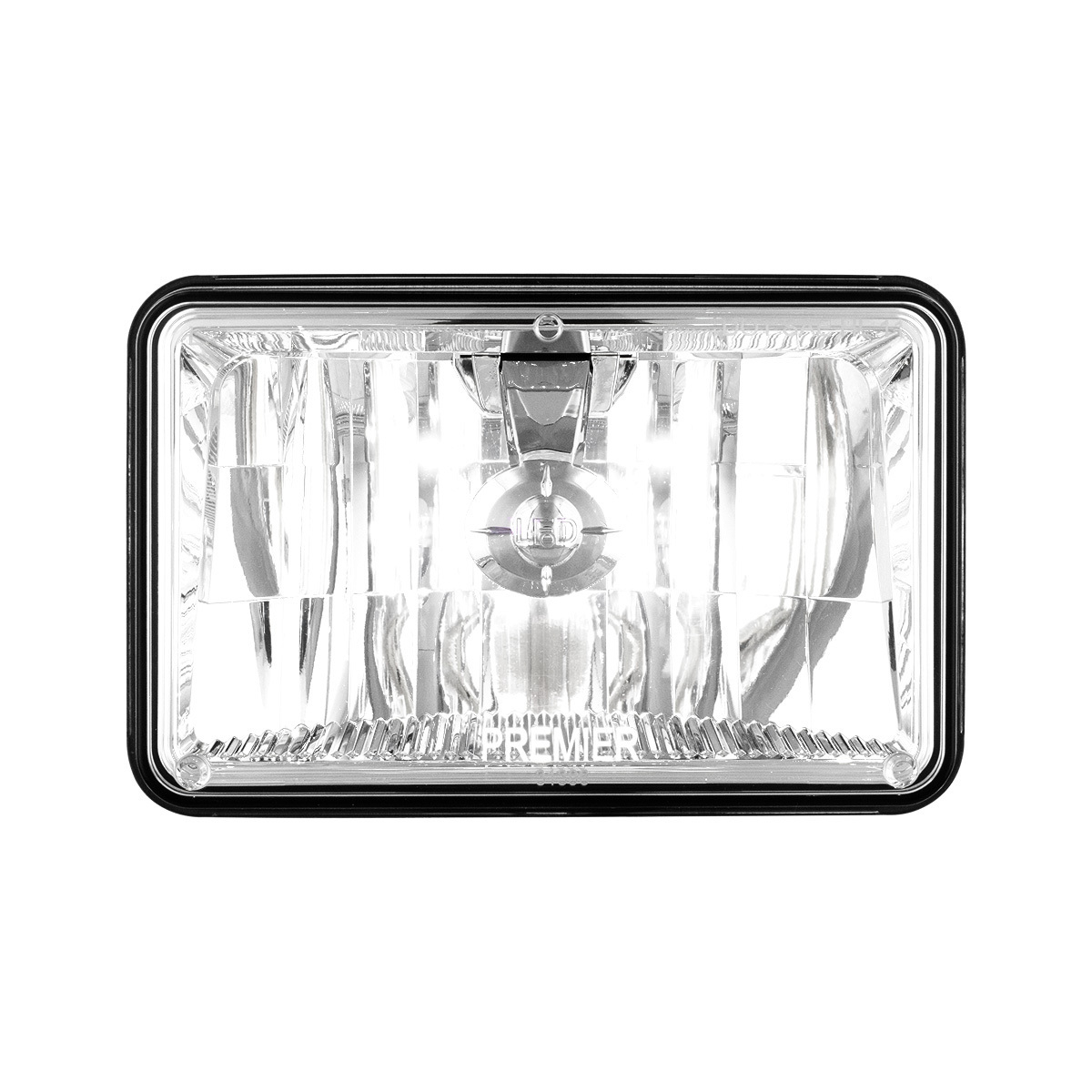 ULTRALIT - Single High Power CREE LED 4" X 6" Headlight - Low Beam