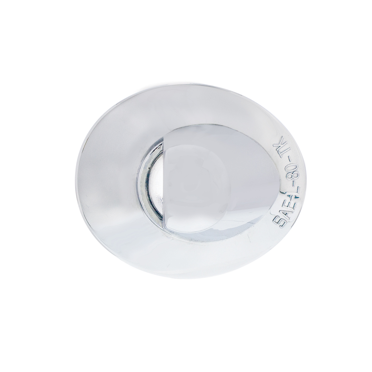 Chrome License Plate Light Lens For 1990-2004 Ford Truck