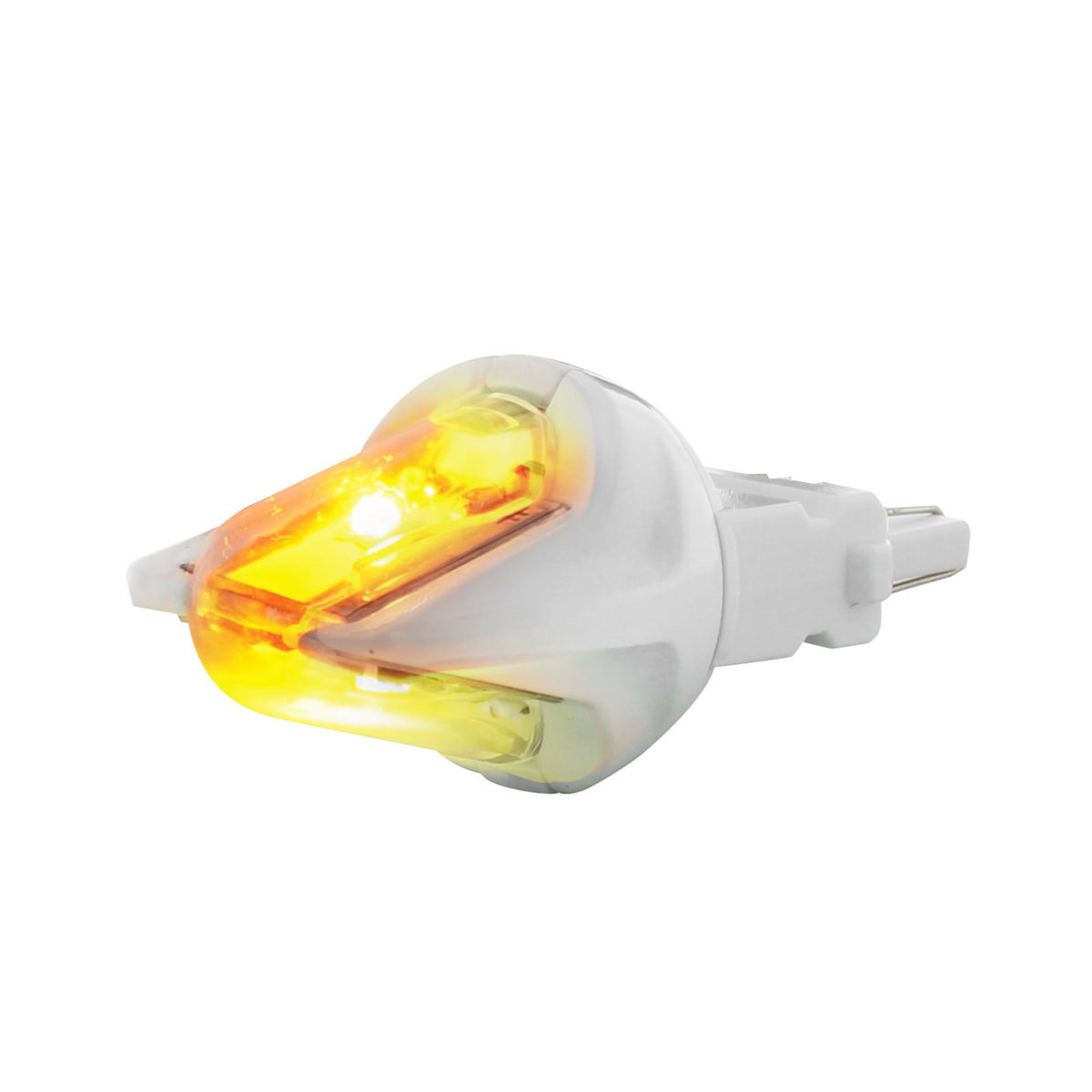 High Power Dual LED 3157 Bulb - Amber