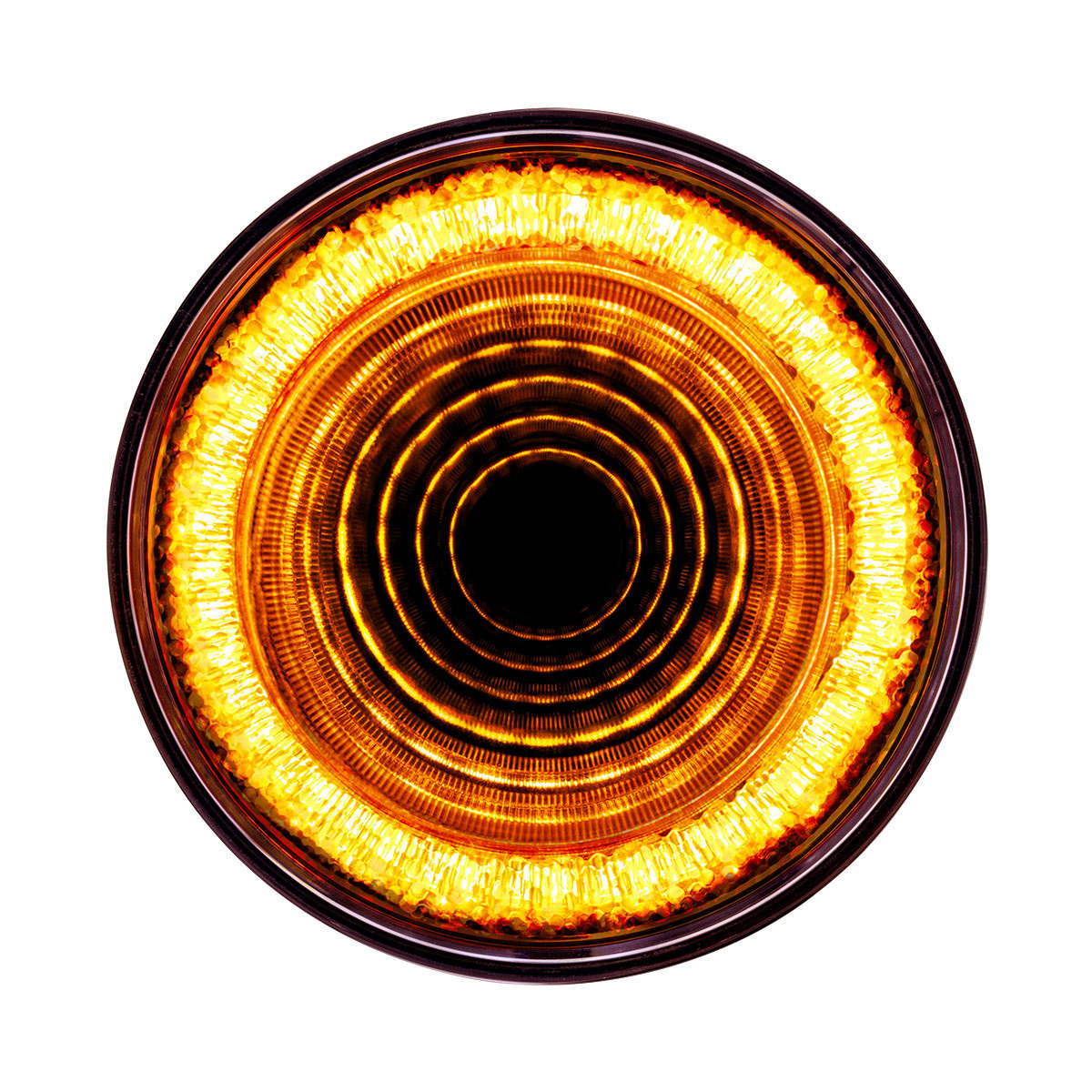 24 LED 4" Mirage Light (Turn Signal) - Amber LED/Amber Lens