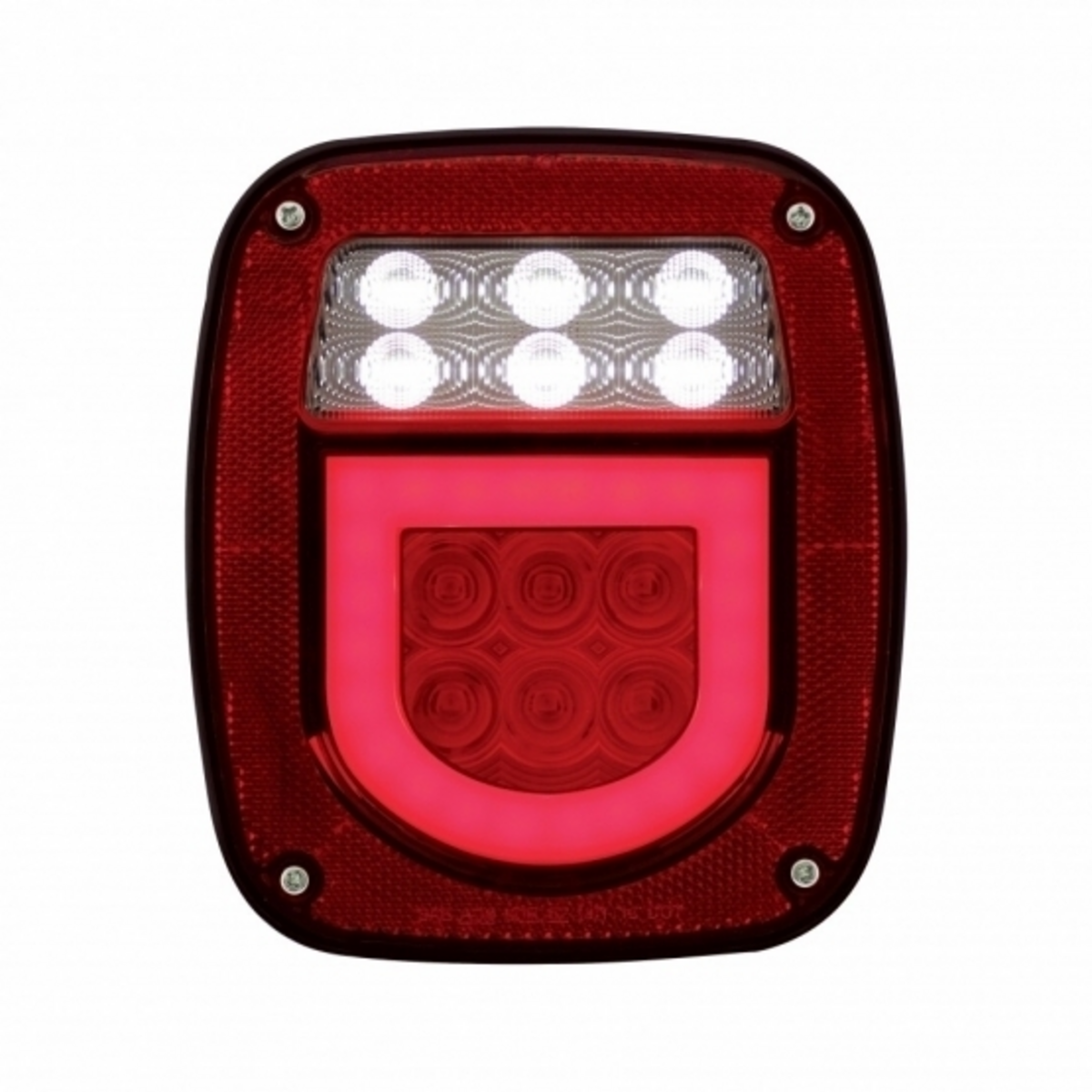LED GloLight Universal Combination Tail Light Without License Light (Card)