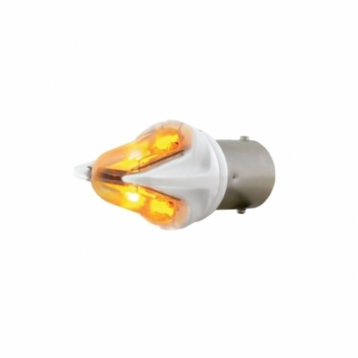 High Power Dual LED 1156 Bulb - Amber