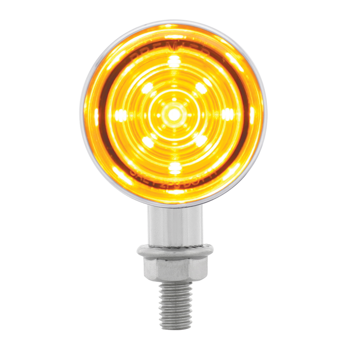 9 LED Mini Bullet Light - Amber LED/Amber Lens