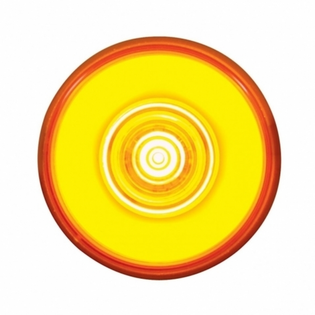 6 LED 2" Round GloLight (Clearance/Marker) - Amber LED/Amber Lens (Bulk)