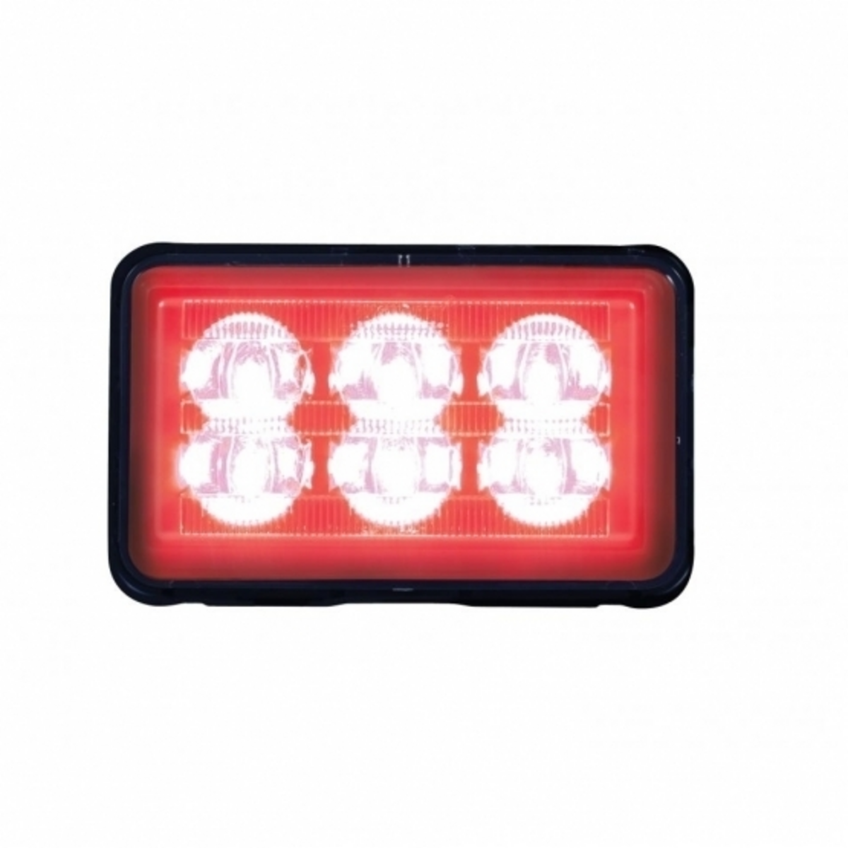 Red Warning Light Plug In classic.upauto.com: 6 High Power LED Rectangular Warning Light With ...