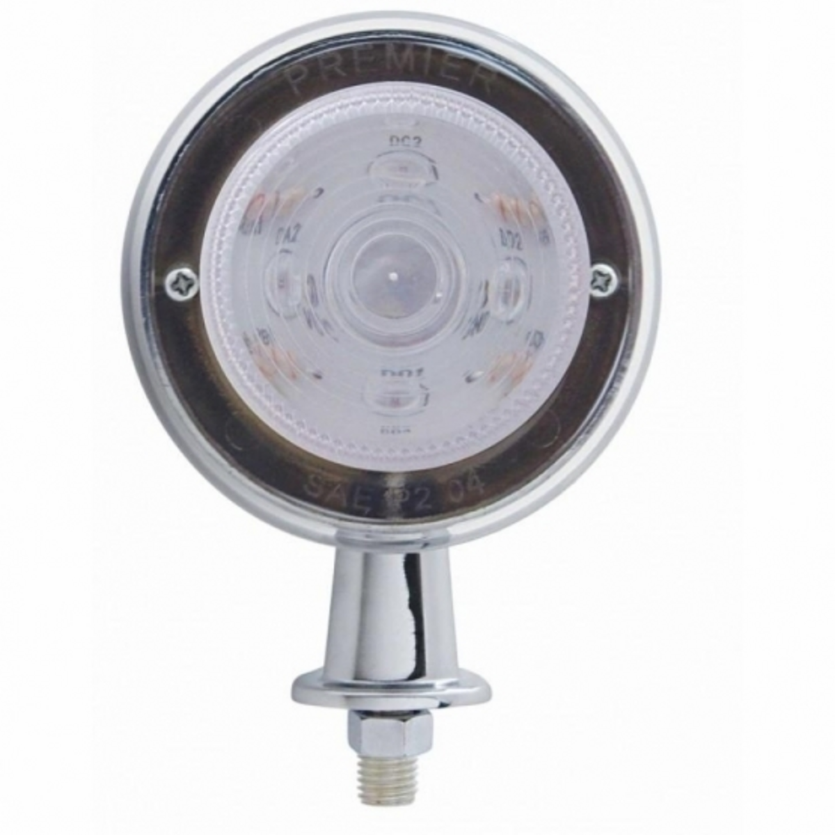 13 LED 1-1/8" Arm Honda Light Kit - Amber LED/Clear Lens