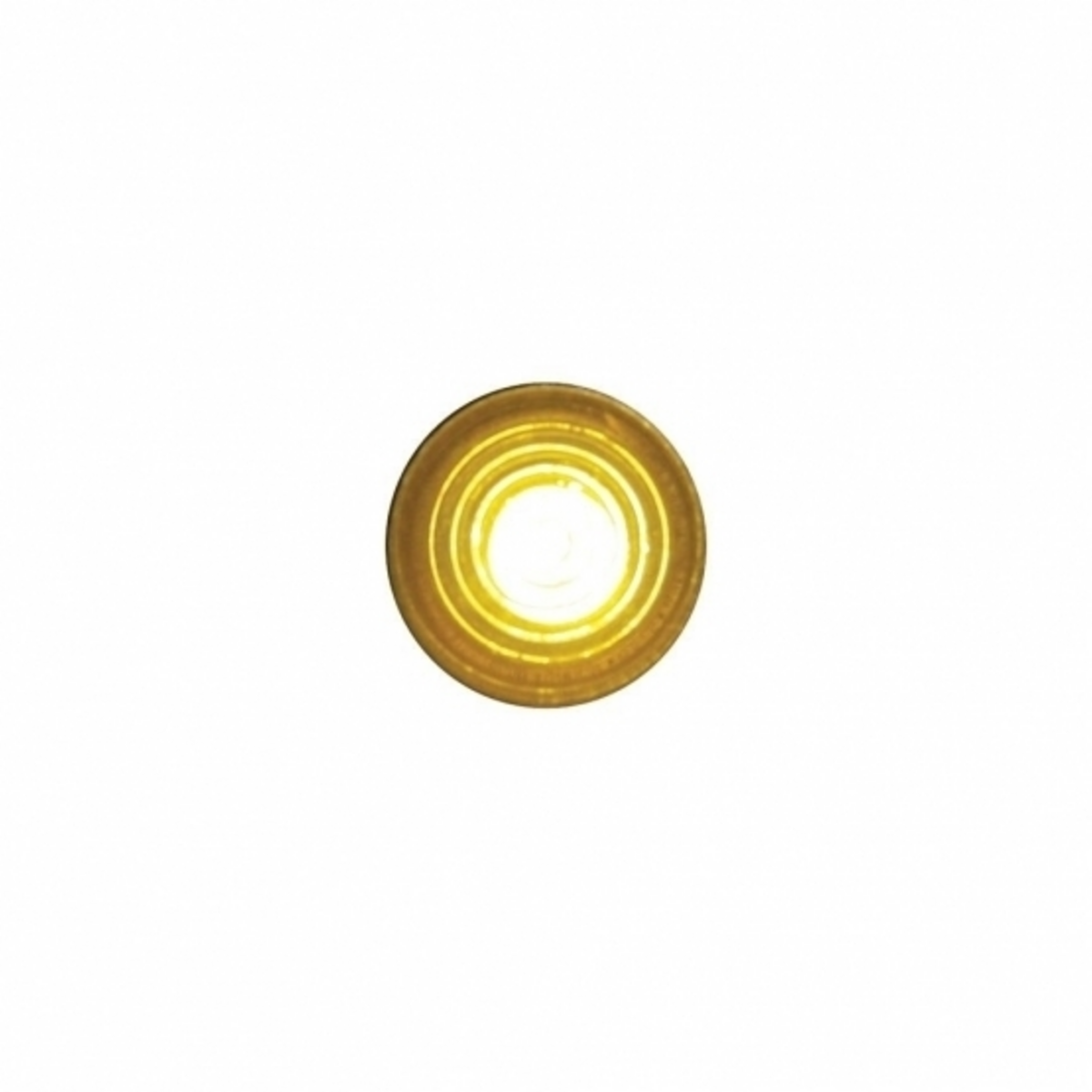 Single LED Indicator Light - Amber (Bulk)