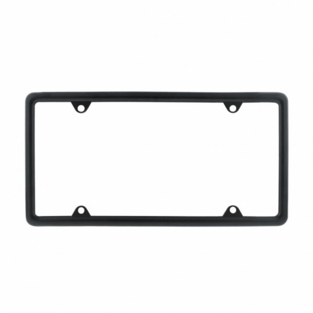 Slim License Plate Frame - Black