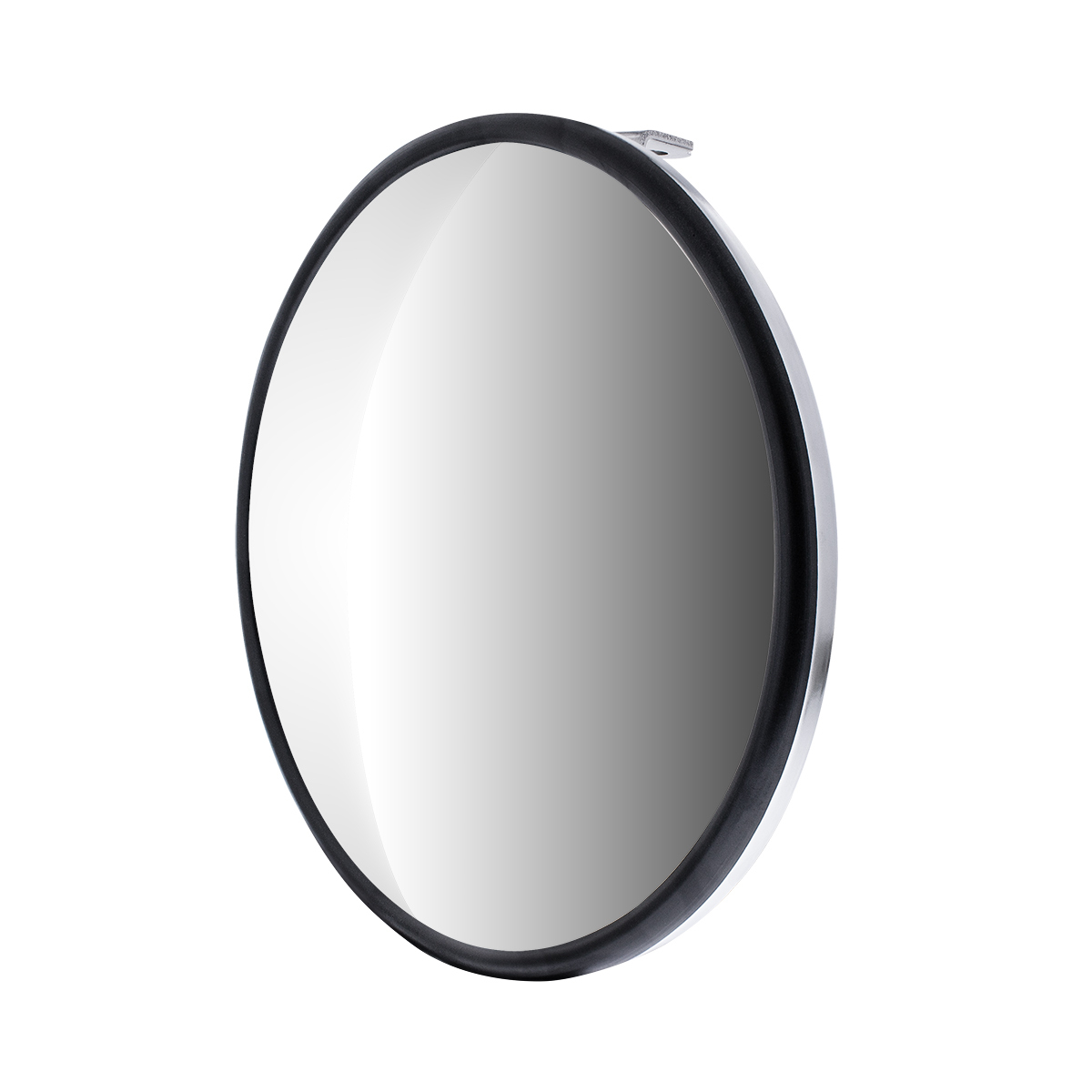 8-1/2" Chrome 320R Convex Mirror - Offset Mounting Stud