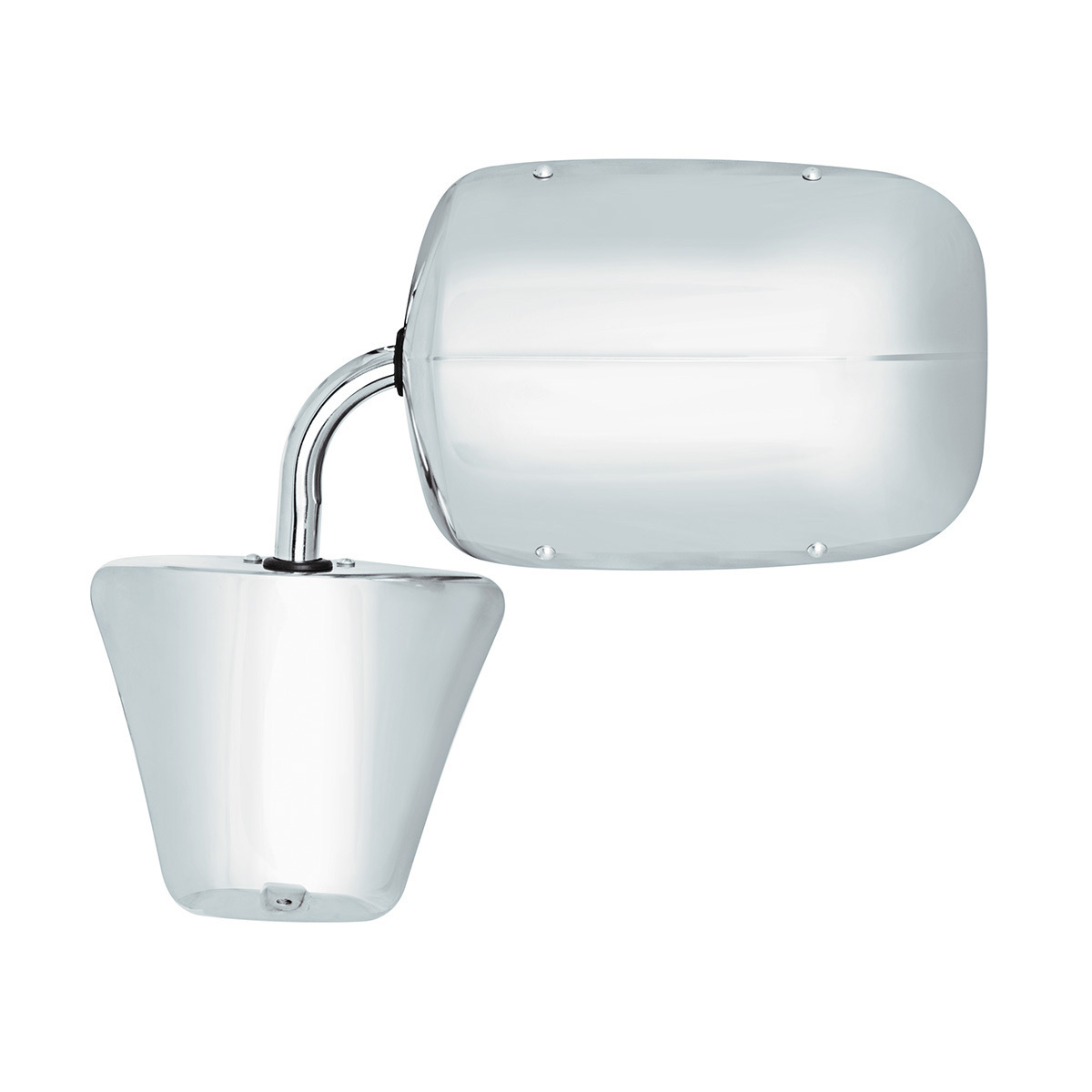 304 Stainless Steel Door Mirror For 1973-91 Chevy & GMC Full Size Truck