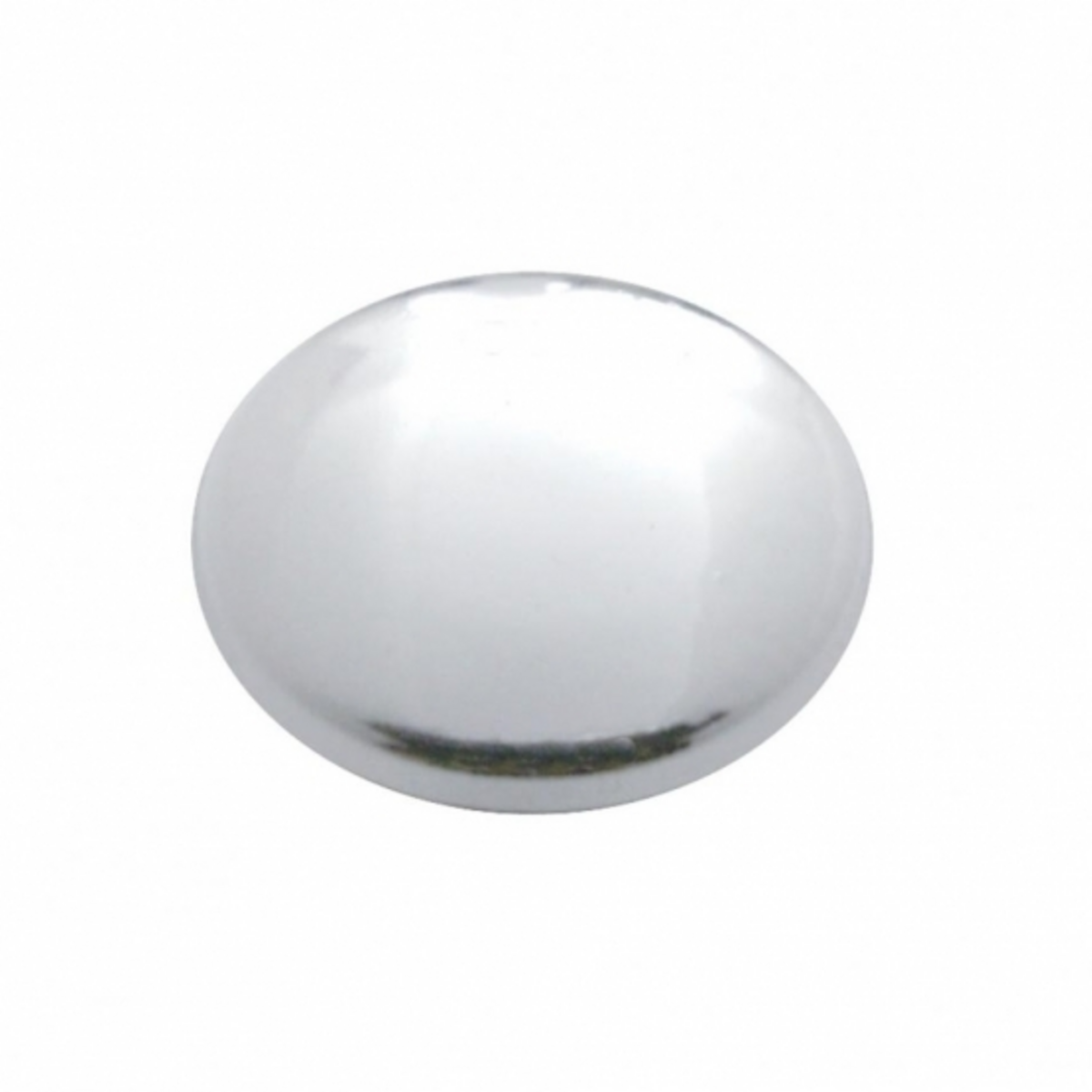 Chrome Plastic Push-On Covers For Phillips Round Head Screw (10-Pack)