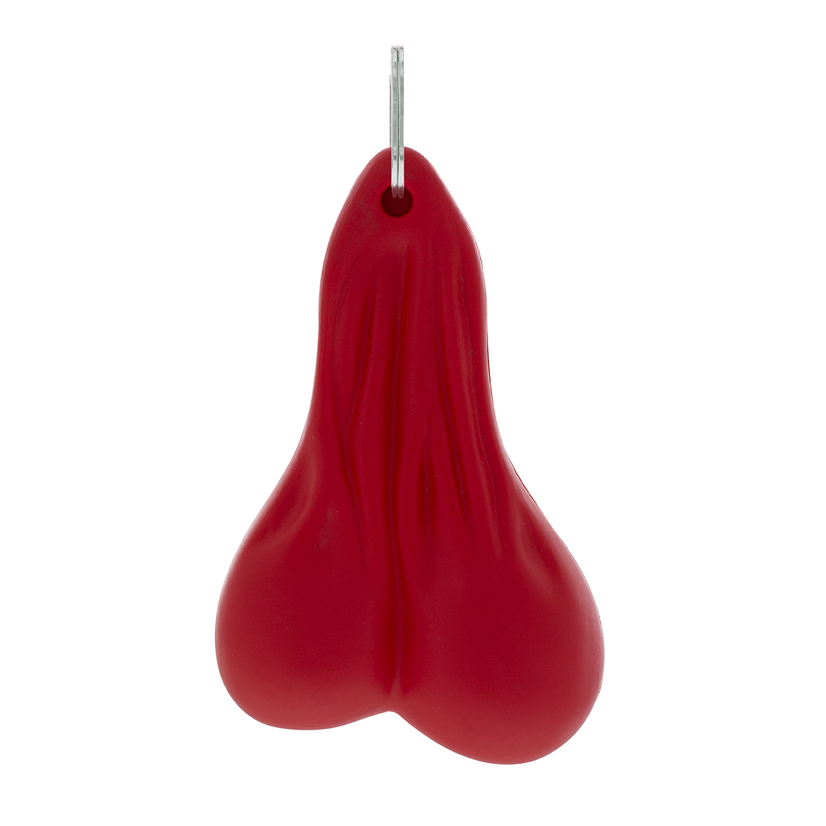 4-1/4" Stress Ballz Novelty Keychain - Red