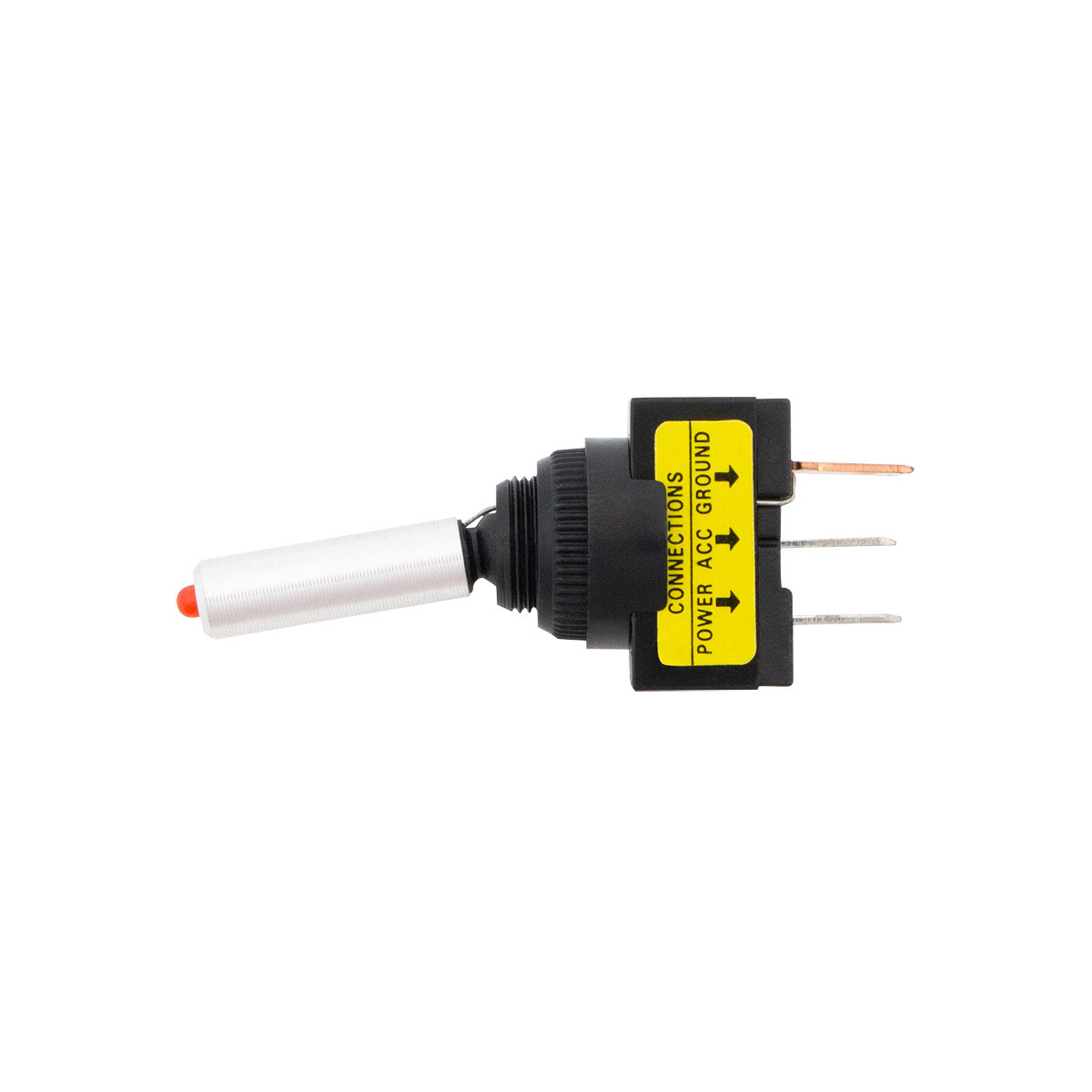 Red LED Toggle 15 Amp 12V S.P.S.T. On/Off 1 Pc.