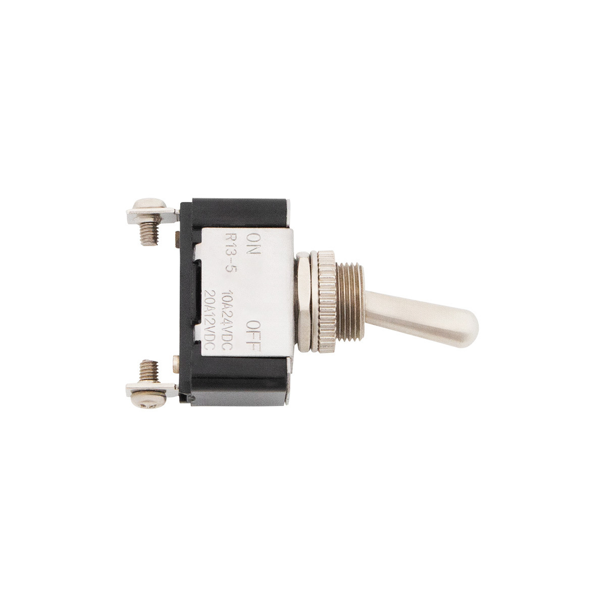 Heavy Duty Toggle w/ 2 Screw Terminals 25 Amp 12V S.P.S.T On/Off 1 Pc.