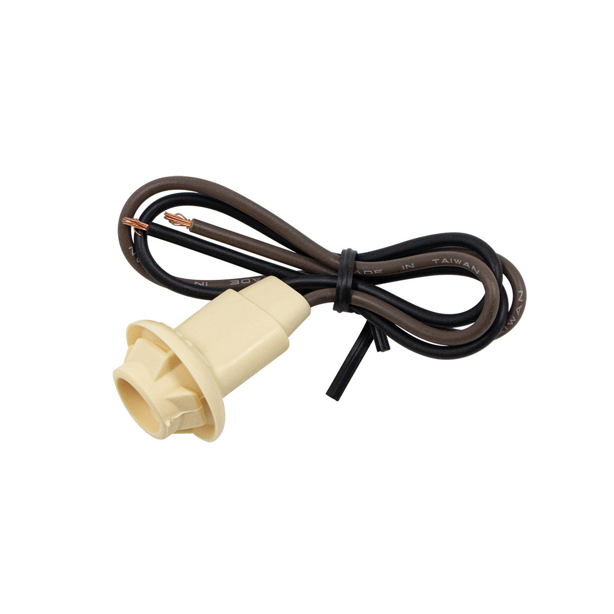 2-Wire Universal Double Contact Side Marker, Corner & License Plate Light Socket, 1 Pc.