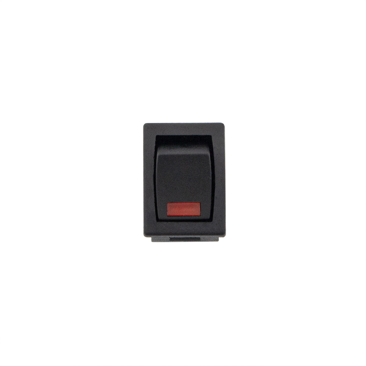 Black Miniature LED Rocker 10 Amp 12V S.P.S.T. On/Off 1 Pc.